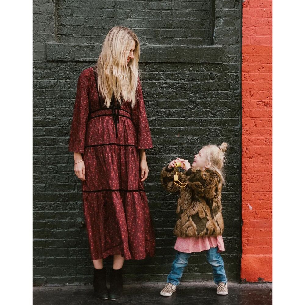 Dôen XS Elix Prairie Paisley Maxi Dress - Picture 2 of 9